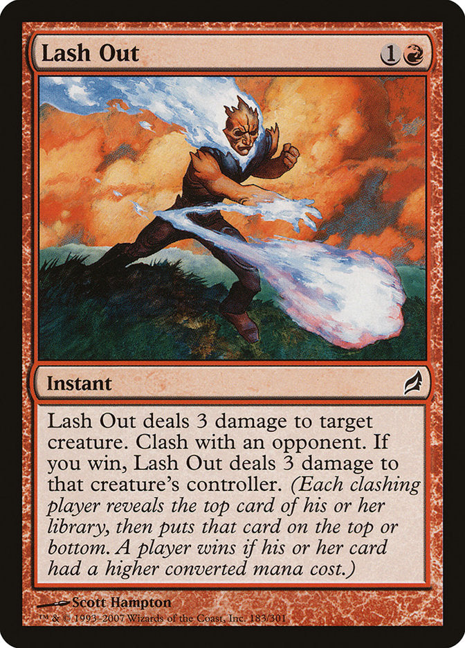 Lash Out [Lorwyn] Magic: The Gathering