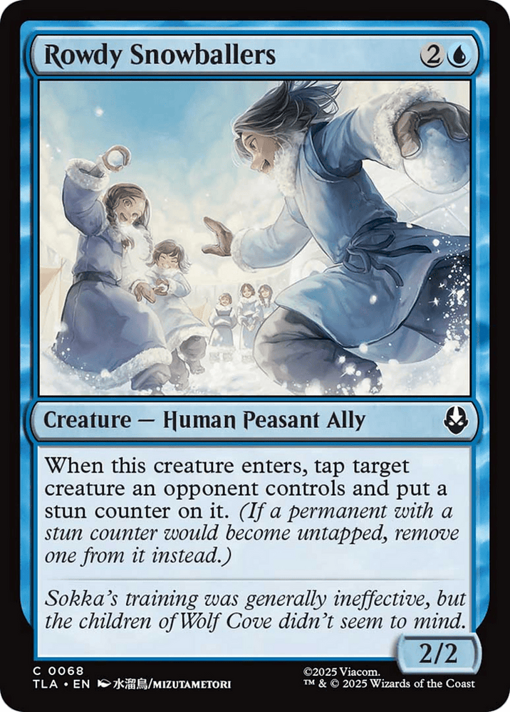 Rowdy Snowballers [Avatar: The Last Airbender]