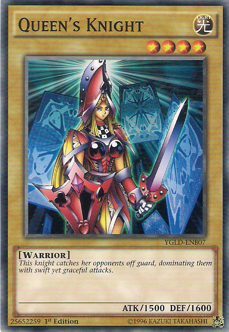 Queen's Knight [YGLD-ENB07] Common Yu-Gi-Oh!