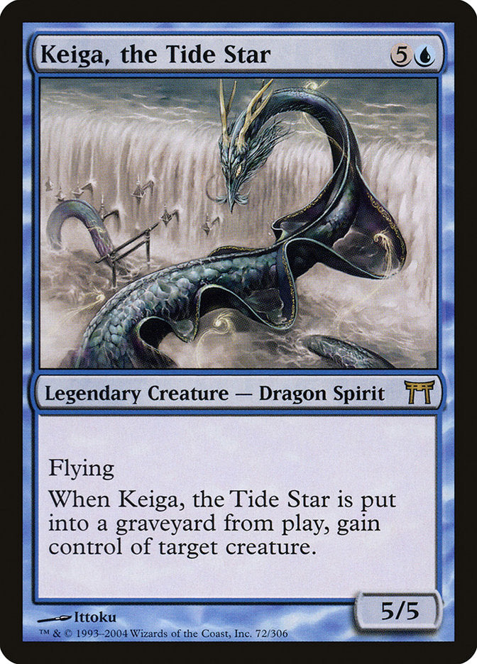 Keiga, the Tide Star [Champions of Kamigawa] Magic: The Gathering