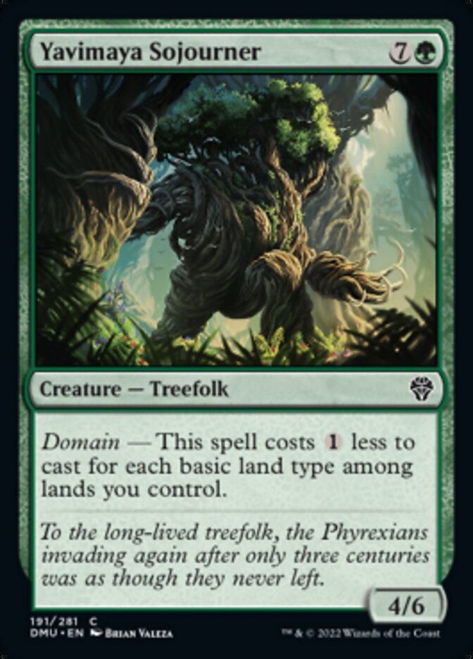 Yavimaya Sojourner [Dominaria United] Magic: The Gathering