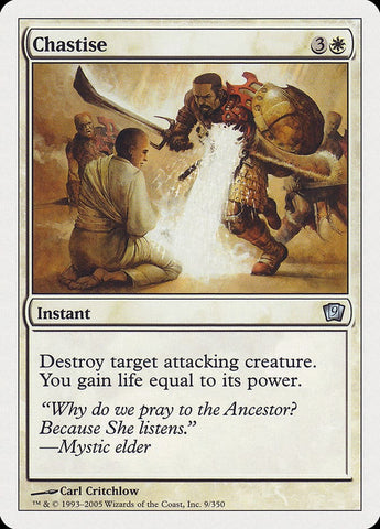 Chastise [Ninth Edition] Magic: The Gathering