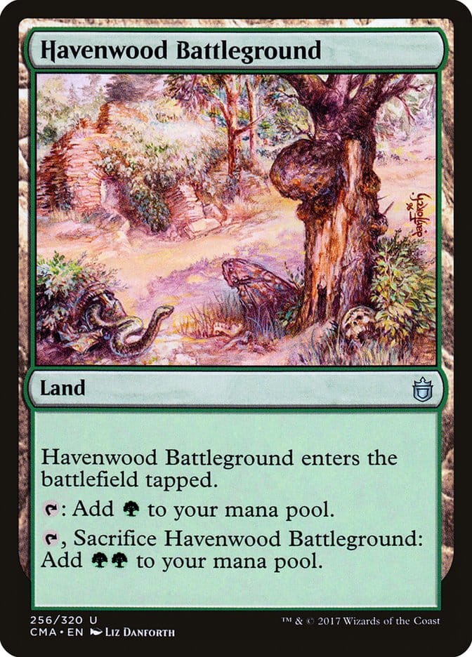 Havenwood Battleground [Commander Anthology] Magic: The Gathering