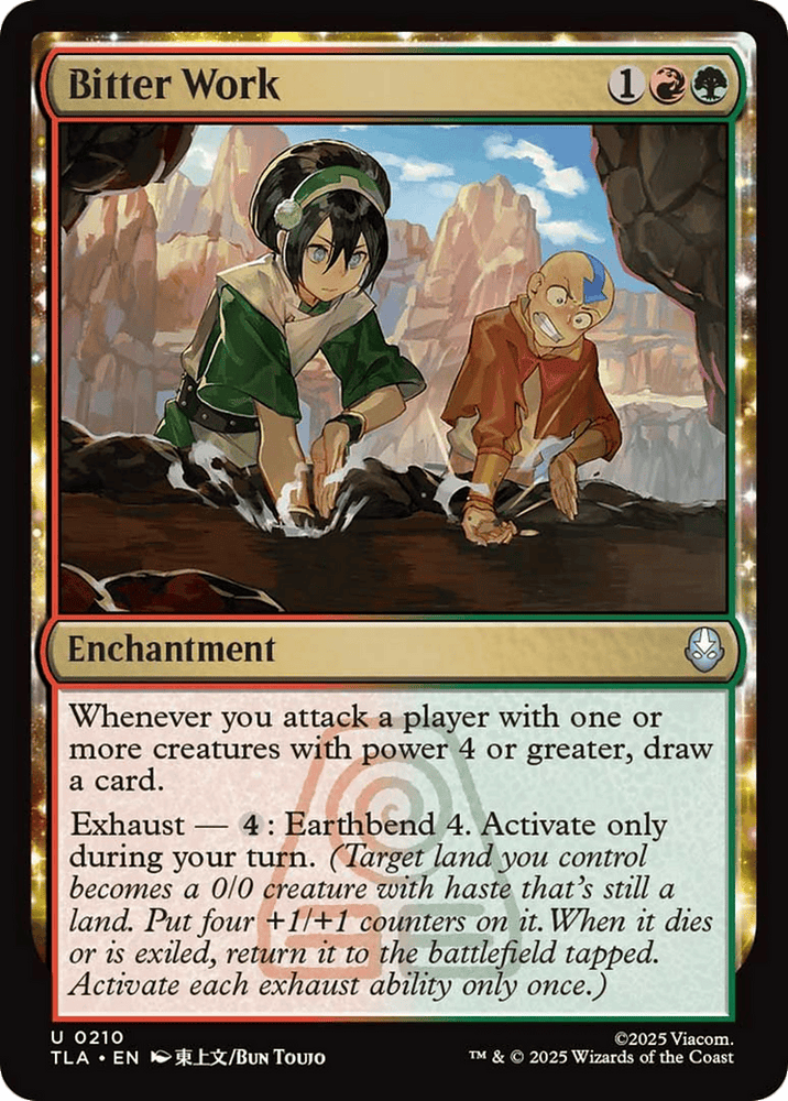 Bitter Work [Avatar: The Last Airbender]
