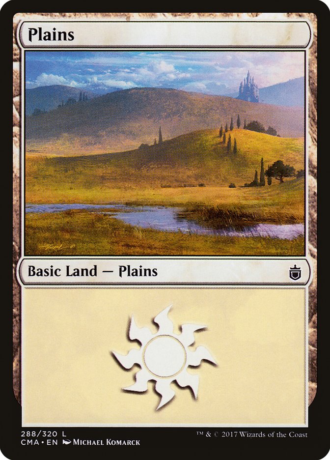 Plains (288) [Commander Anthology] Magic: The Gathering