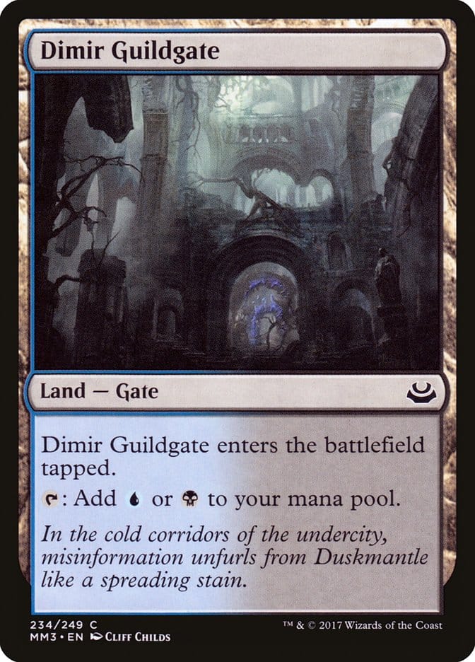 Dimir Guildgate [Modern Masters 2017] Magic: The Gathering