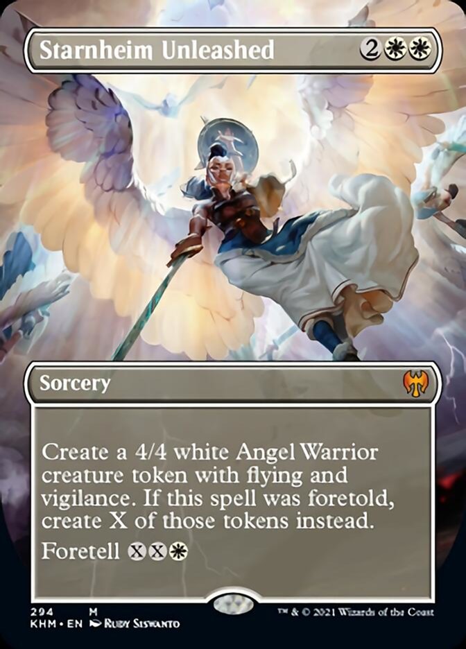 Starnheim Unleashed (Borderless Alternate Art) [Kaldheim] Magic: The Gathering