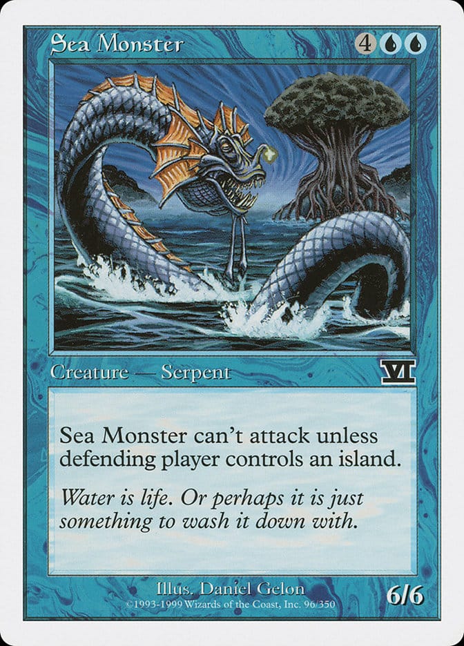 Sea Monster [Classic Sixth Edition] Magic: The Gathering