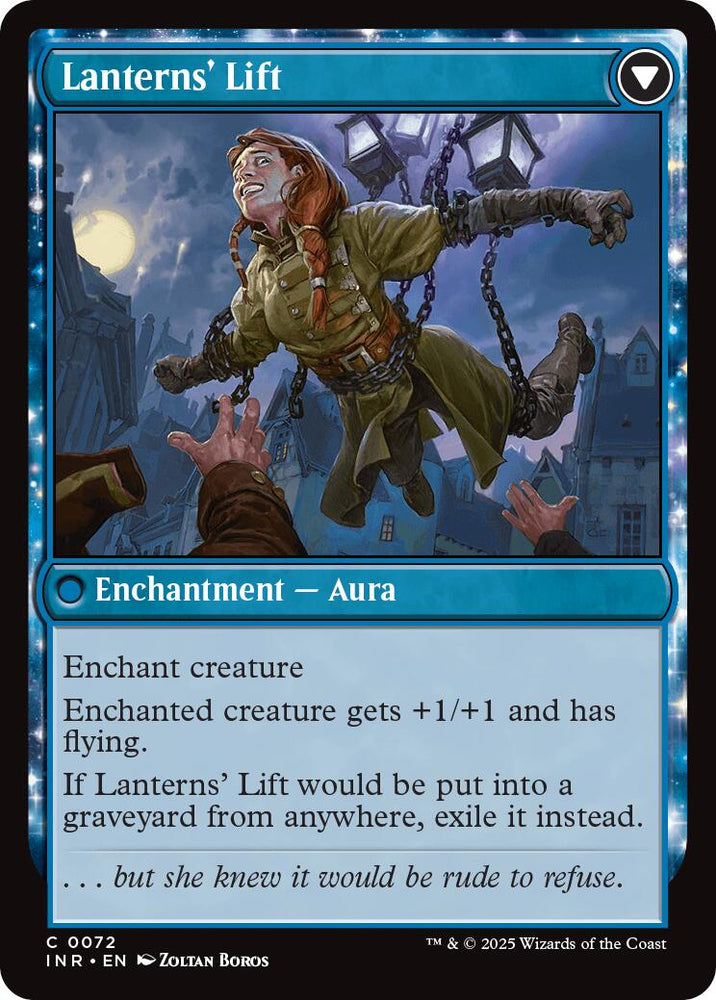 Lantern Bearer // Lanterns' Lift [Innistrad Remastered] Magic: The Gathering