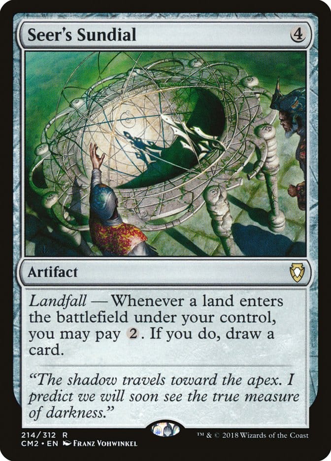Seer's Sundial [Commander Anthology Volume II] Magic: The Gathering