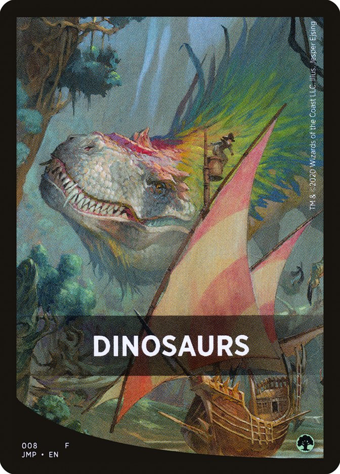 Dinosaurs Theme Card [Jumpstart Front Cards] Magic: The Gathering