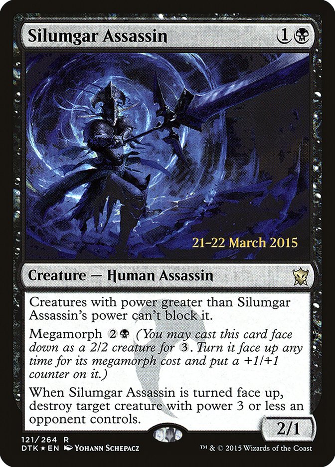 Silumgar Assassin [Dragons of Tarkir Prerelease Promos] Magic: The Gathering