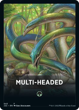 Multi-Headed Theme Card [Jumpstart 2022 Front Cards] Magic: The Gathering