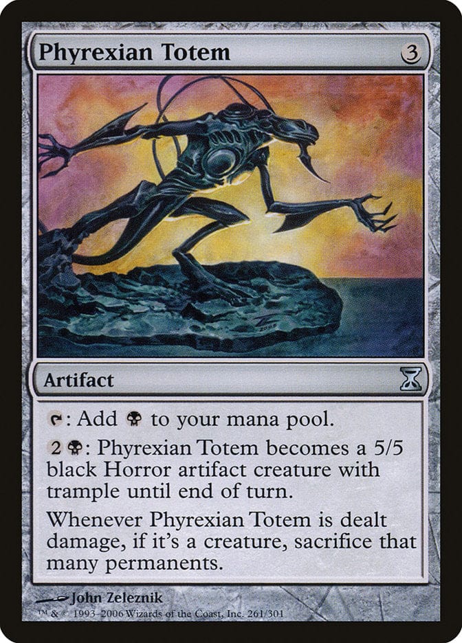 Phyrexian Totem [Time Spiral] Magic: The Gathering