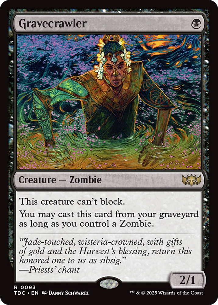 Gravecrawler [Tarkir: Dragonstorm Commander] Magic: The Gathering
