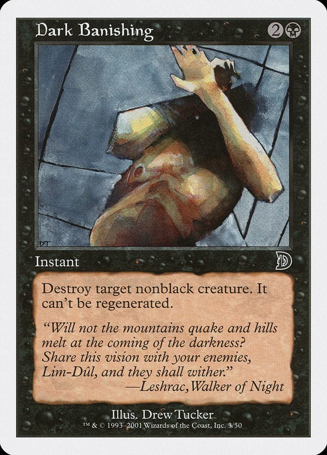 Dark Banishing [Deckmasters] Magic: The Gathering