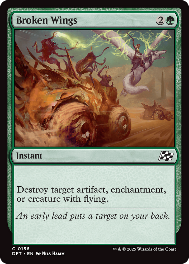 Broken Wings [Aetherdrift] Magic: The Gathering