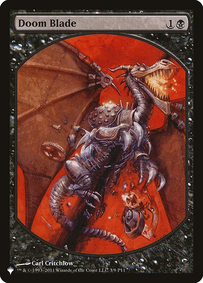 Doom Blade [The List] Magic: The Gathering