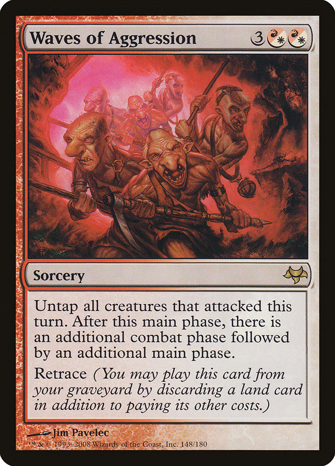 Waves of Aggression [Eventide] Magic: The Gathering