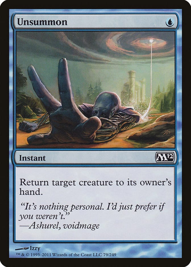 Unsummon [Magic 2012] Magic: The Gathering