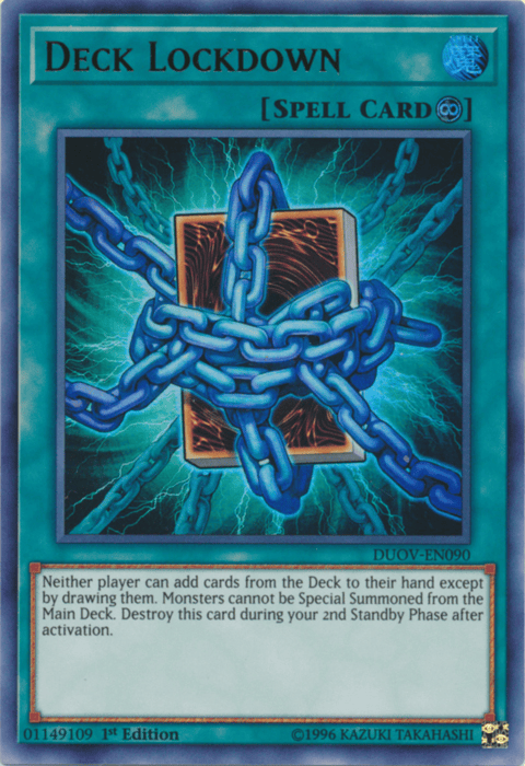 Deck Lockdown [DUOV-EN090] Ultra Rare - Yugioh Cards For Your TCG Needs!