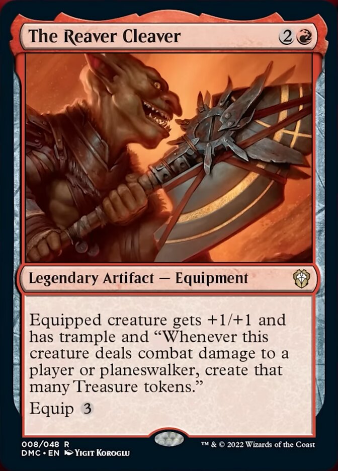 The Reaver Cleaver [Dominaria United Commander] Magic: The Gathering