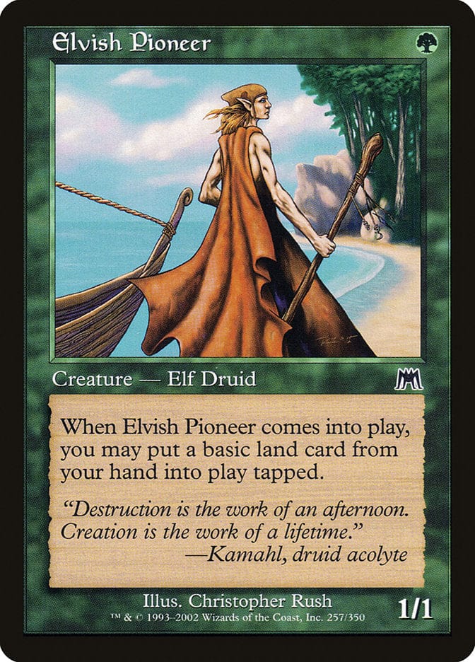 Elvish Pioneer [Onslaught] Magic: The Gathering