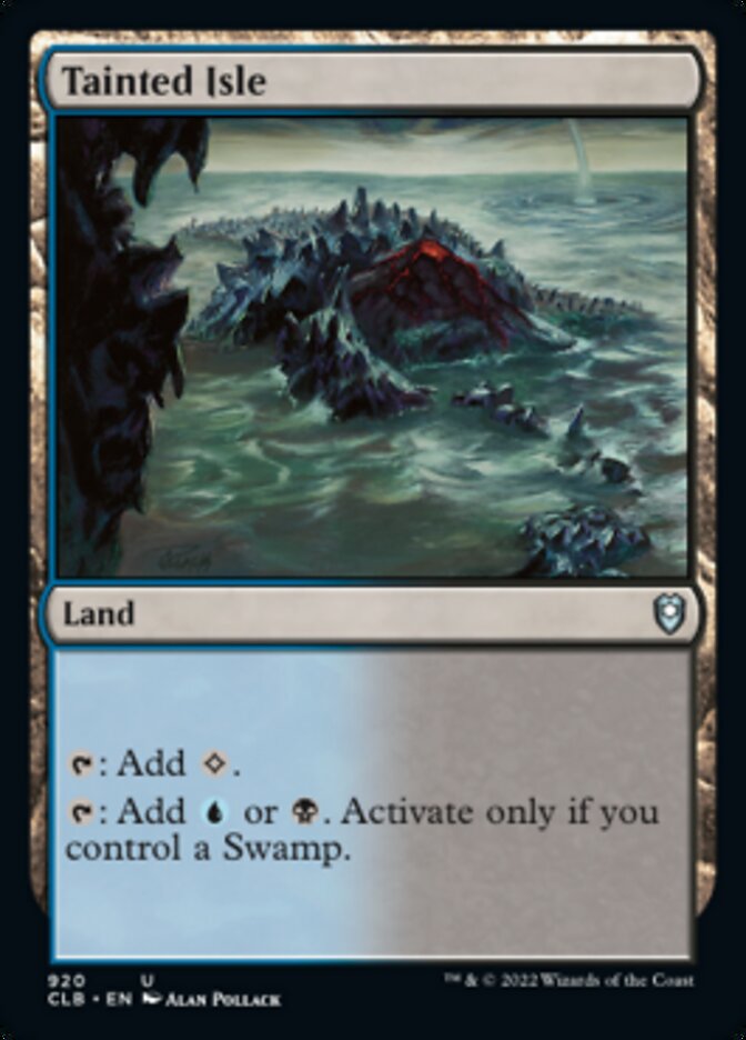 Tainted Isle [Commander Legends: Battle for Baldur's Gate] Magic: The Gathering