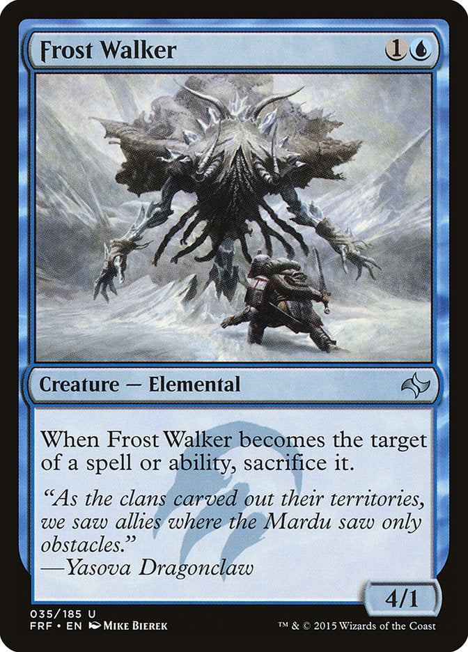 Frost Walker [Fate Reforged] Magic: The Gathering