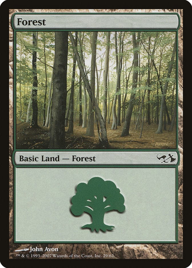 Forest (29) [Duel Decks: Elves vs. Goblins] Magic: The Gathering
