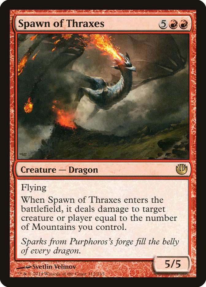 Spawn of Thraxes [Journey into Nyx] Magic: The Gathering