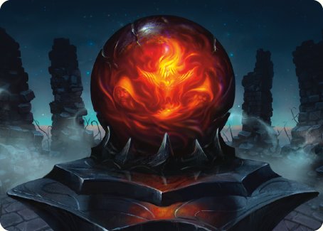 Commander's Sphere Art Card [The Lord of the Rings: Tales of Middle-earth Art Series] Magic: The Gathering