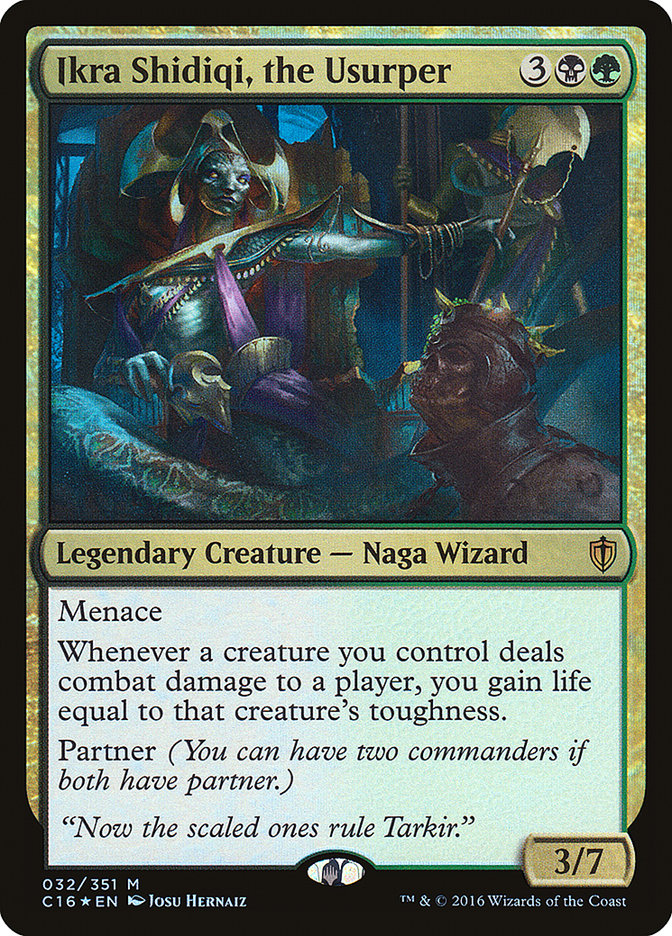 Ikra Shidiqi, the Usurper [Commander 2016] Magic: The Gathering