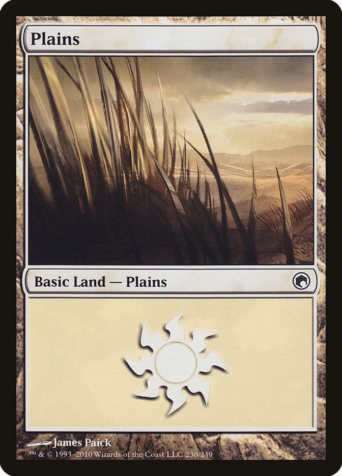 Plains (230) [Scars of Mirrodin] Magic: The Gathering