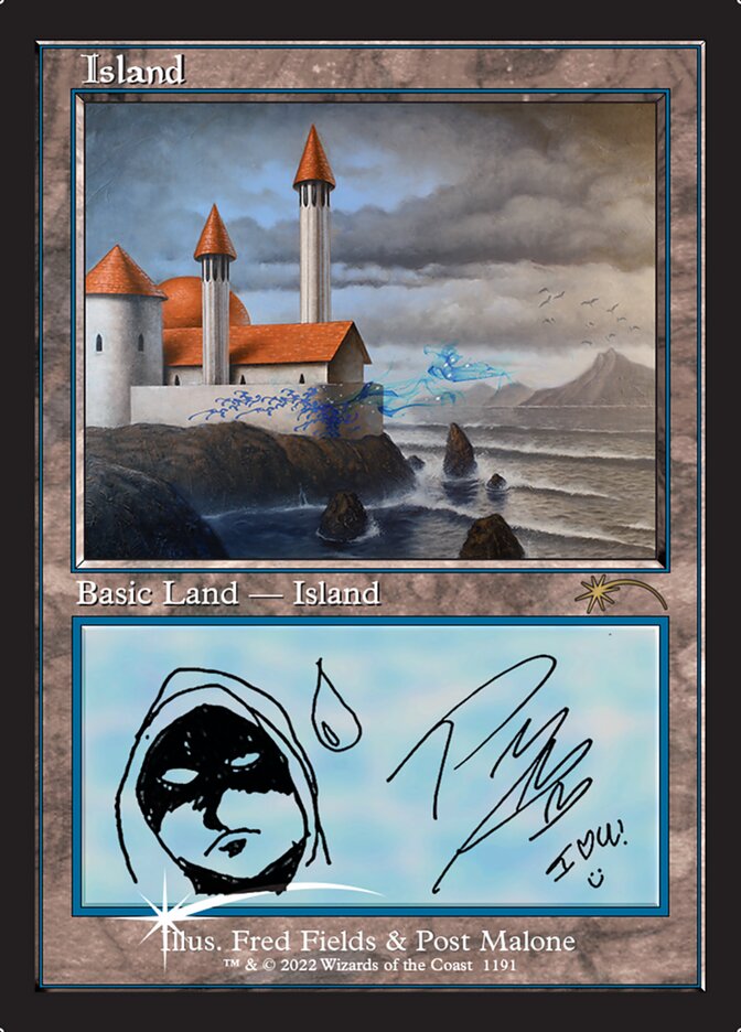 Island (1191) [Secret Lair Drop Series] Magic: The Gathering