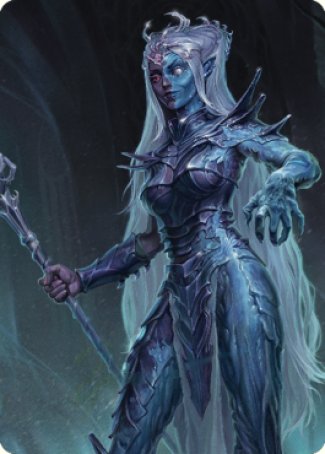 Mocking Doppelganger Art Card [Commander Legends: Battle for Baldur's Gate Art Series] Magic: The Gathering