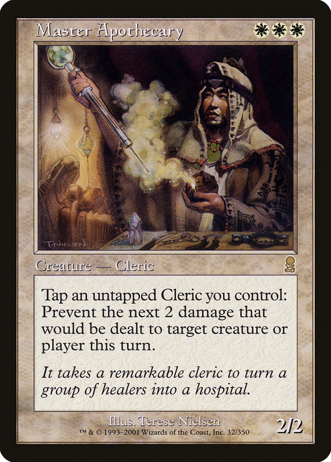 Master Apothecary [Odyssey] Magic: The Gathering