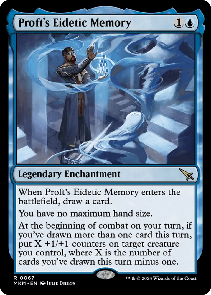Proft's Eidetic Memory [Murders at Karlov Manor] Magic: The Gathering