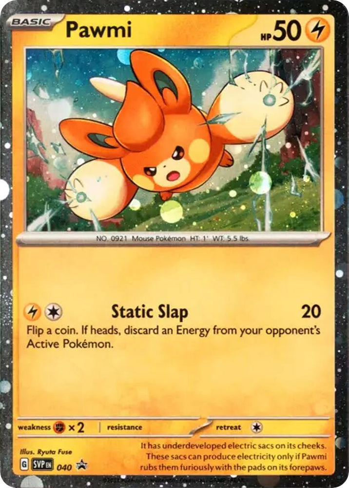 Pawmi (040) (Cosmos Holo) [Scarlet & Violet: Black Star Promos] Pokémon