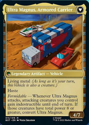Ultra Magnus, Tactician // Ultra Magnus, Armored Carrier [Transformers] Magic: The Gathering