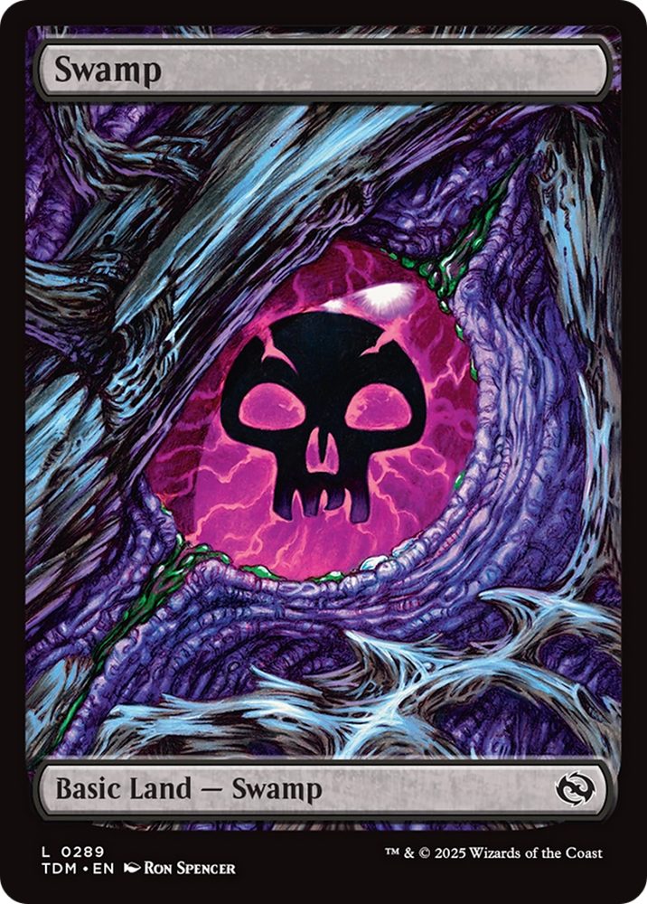 Swamp (0289) [Tarkir: Dragonstorm] Magic: The Gathering