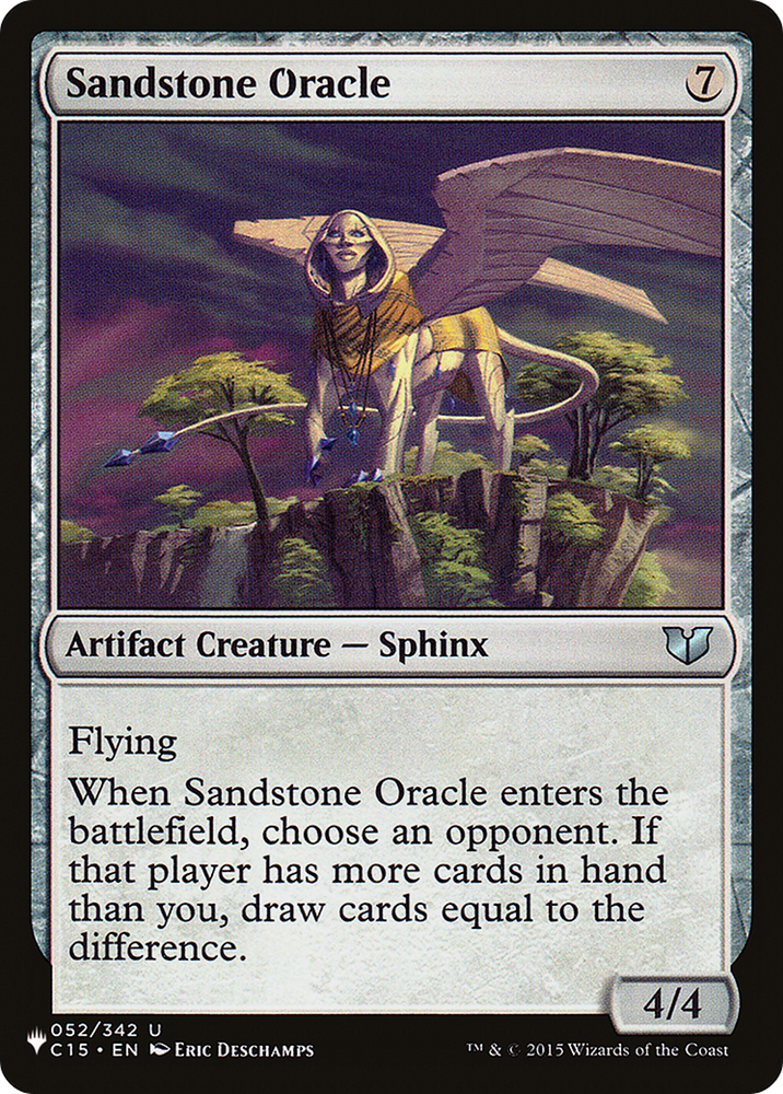 Sandstone Oracle [Secret Lair: From Cute to Brute] Magic: The Gathering