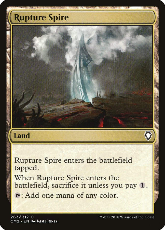 Rupture Spire [Commander Anthology Volume II] Magic: The Gathering
