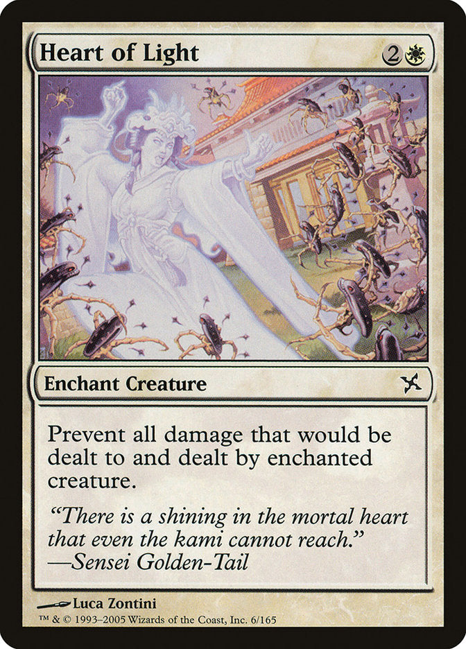 Heart of Light [Betrayers of Kamigawa] Magic: The Gathering