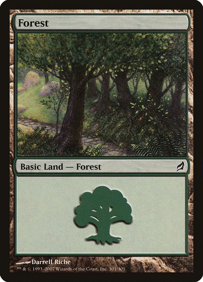 Forest (301) [Lorwyn] Magic: The Gathering