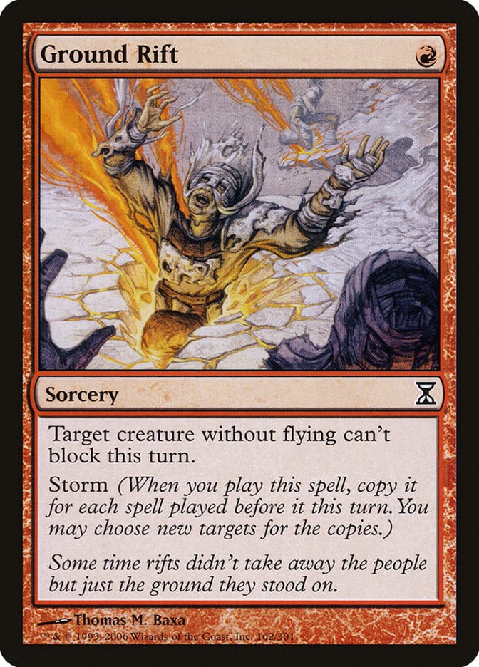 Ground Rift [Time Spiral] Magic: The Gathering