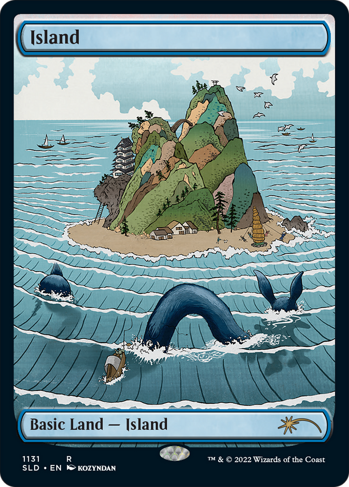 Island (1131) (Full-Art) [Secret Lair Drop Series] Magic: The Gathering