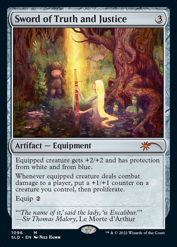 Sword of Truth and Justice [Secret Lair Drop Series] Magic: The Gathering