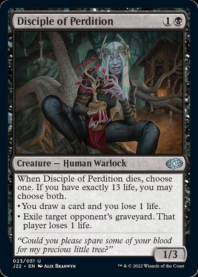 Disciple of Perdition [Jumpstart 2022] Magic: The Gathering