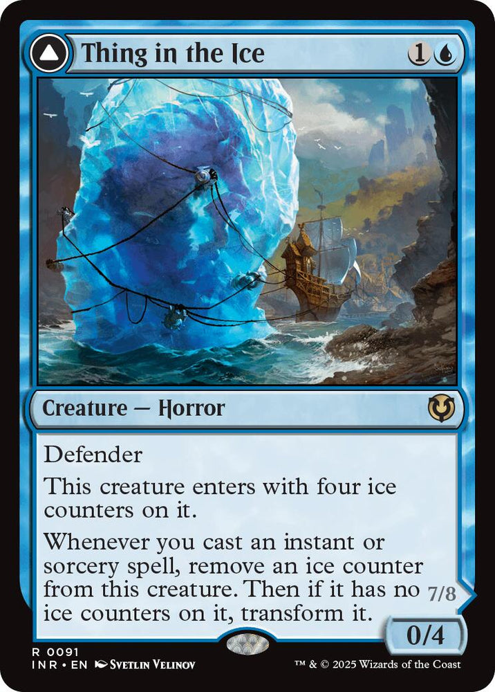 Thing in the Ice // Awoken Horror [Innistrad Remastered] Magic: The Gathering
